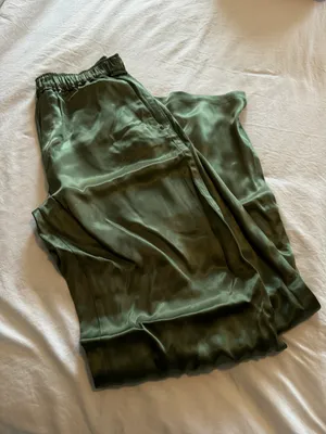 Zara Silk Satin Pants thumbnail 2