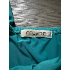 Arden B Teal Blue One Shoulder Ruched Bodycon Mini Dress Womens Cocktail Party thumbnail 2