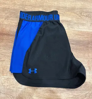Under Armour blue and black shorts thumbnail 1