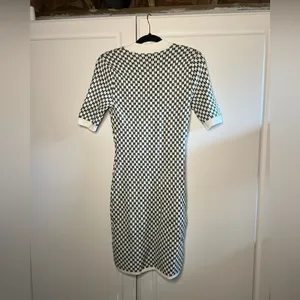 Abercrombie & Fitch Checkered Knit Sweater Mini Dress thumbnail 11