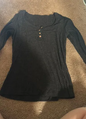 Grey long sleeve shirt Gray thumbnail 1