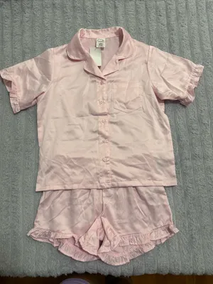 Art Class Girls’ Pink Satin Pajama Set — Size L (10/12) — New with Tags thumbnail 1