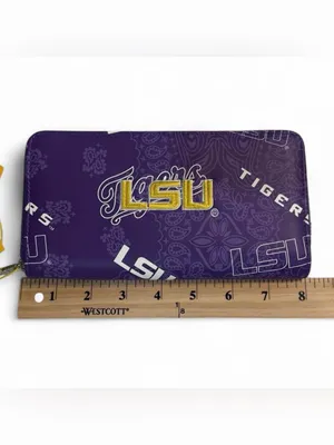 Montana West LSU Purple and Gold Wallet Wristlet Set NWT thumbnail 7