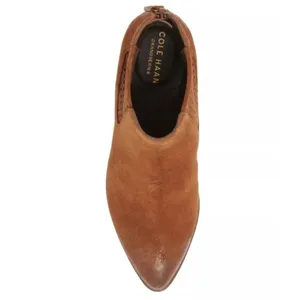 NEW Cole Haan  LEATHER Val Bootie Brown Boots thumbnail 5