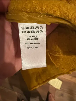 Tahari | Mustard Yellow Wool Blend jacket thumbnail 2