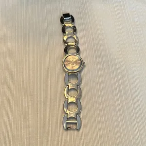 New York and Company Silver Tone Linked Quartz Watch thumbnail 2