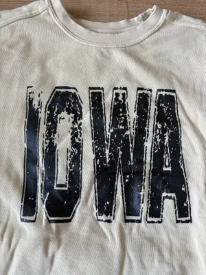 Iowa Comfort Colors Crewneck Sweatshirt thumbnail 3