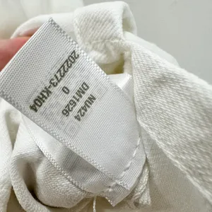 Madewell Denim High Crewneck Vest Tile White Minimalist Utility Pockets US 0 thumbnail 11