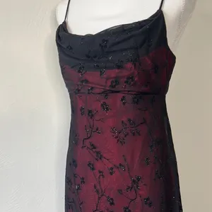 Vintage Gothic Gown Black Size 8 thumbnail 11