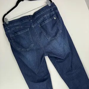 Democracy Ab Solution Womens Plus Skinny Jeans Sz 16 Dark Wash Stretch Denim thumbnail 11