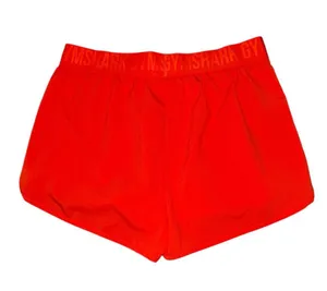 Gymshark orange elastic waist athletic shorts women’s size XL thumbnail 2