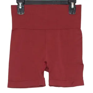 Zyia Shorts Pull On Athleisure Activewear Compression Biker Stretch Red Small thumbnail 1