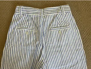 Madewell Striped Linen Pants thumbnail 5