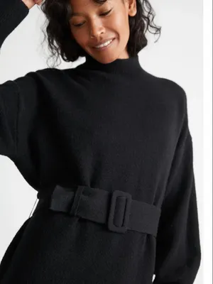 NWT & Other Stories Belted Knit Sweater Dress thumbnail 2