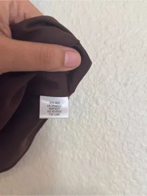 Apt 9 Silk Tank Top Brown y2k thumbnail 5