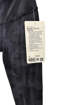 Lululemon NEW Wunder Train HR Tight 25" #12 Heritage 365 Camo Deep Coal Multi thumbnail 7