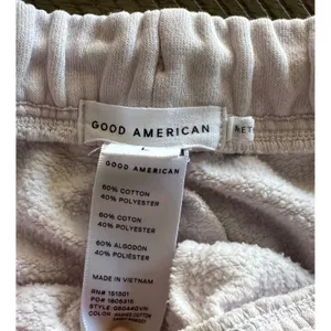 Good American Candy Pink Wide Leg Sweatpants‎ Size L thumbnail 3