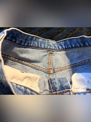 Vintage Big Time Fashion Classic Light Wash Denim Shorts thumbnail 3