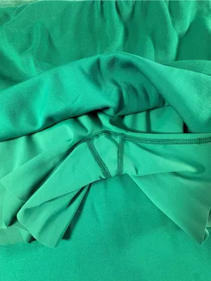 NWT SPANX AirEssentials Pique Skort 3X Field Green Athletic Tennis Golf Skirt thumbnail 4