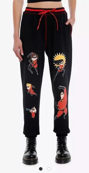 Disney Pixar The Incredibles Jogger Sweatpants thumbnail 1