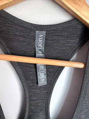 Vuori Women's Lux Jumpsuit in Charcoal Medium thumbnail 6