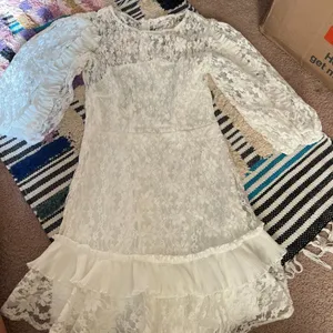 Here comes the sun white‎ lace dress small thumbnail 3