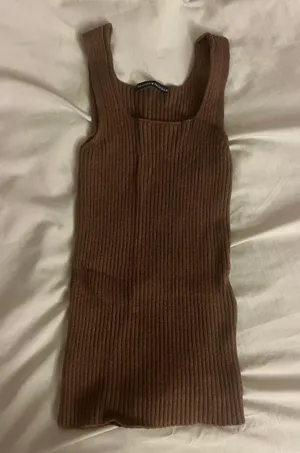 Brown Sweater Tank thumbnail 1