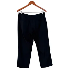 Nike‎ Golf Dri-FIT Womens 8 Black Cropped Trousers Pants Activewear Capri Sporty thumbnail 3
