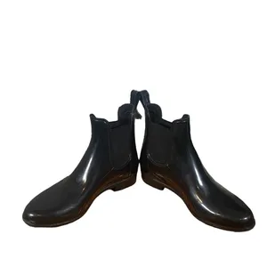 Sam Edelman Women’s Black Tinsley Short Gloss Ankle Rain Winter Boots Size 6 thumbnail 2