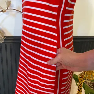 Tommy Bahama Jovanna Orange Stripe Lace-Up Shoulder Knit Dress Sz S 💚🎀 thumbnail 7