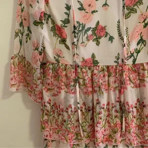 Vero‎ Moda Floral Ruffle Tiered Maxi Dress C27 thumbnail 9