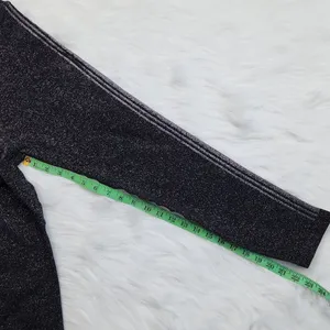 Good American -129 Seamless Leggings High Rise Sparkle Tinsel Black 4‎ - XL thumbnail 8