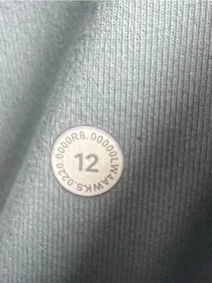 Lululemon Define Jacket in Hazy Jade Full Zip Size 12 Light Blue Green Active thumbnail 7