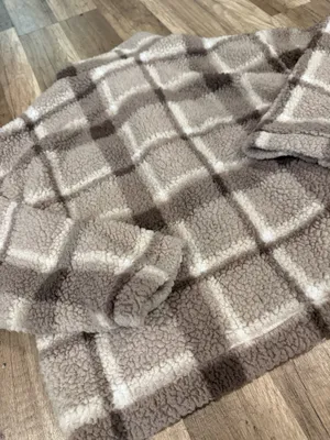 Plaid Sherpa jacket  thumbnail 8
