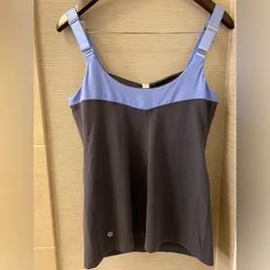 Lululemon heart tank thick strap scoop neck size 10 thumbnail 3