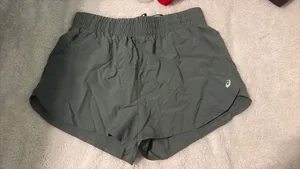 ASICS green shorts thumbnail 1