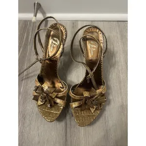 Women's Bata‎ Strappy Sandals Heels EU 38US 7/8 thumbnail 3