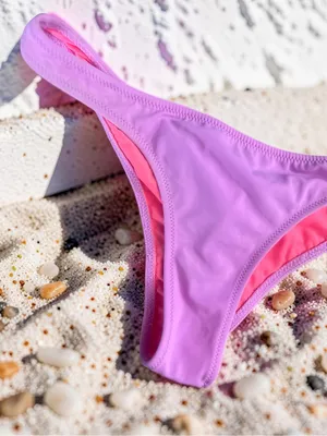 Victoria’s Secret Lavender Cheeky Bikini Bottom Size XS thumbnail 4