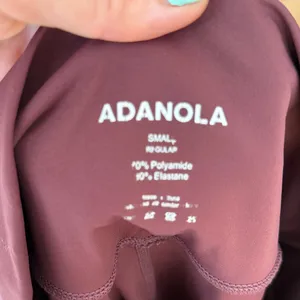 Adanola Deep Burgundy Leggings sz S thumbnail 6