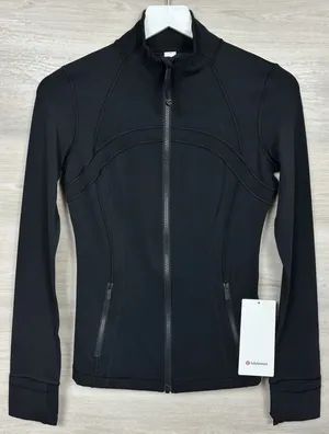 Black Lululemon Define Jacket 6 Nulu thumbnail 1