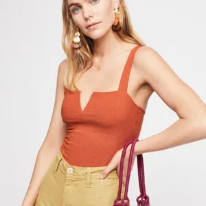 Free People Pippa V-Neckline Bodysuit thumbnail 1