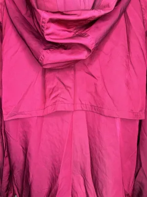 Chicos Zenergy Women's Hooded Nylon Blend Full Zip Jacket Sz 3 (16/18) Pink thumbnail 11
