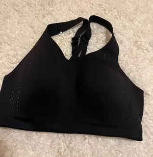 lululemon athletica Black High-Neck Sport Bra with Racerback thumbnail 1