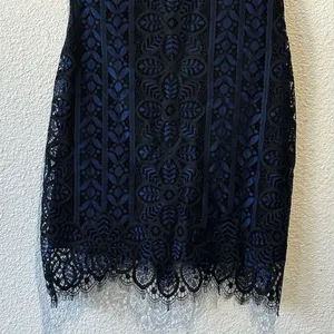 For Love & Lemons Lyla Mini Cocktail Dress Black & Blue Lace Women’s Size XS thumbnail 7