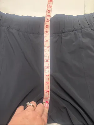Talbots Pants Large Black Straight Leg Stretch Career Everyday Classic Pockets thumbnail 4