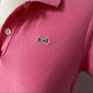 Le Tigre Pink Polo Shirt thumbnail 3