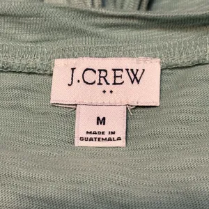 J. Crew Teal Tie-Waist Mini Dress size M thumbnail 6