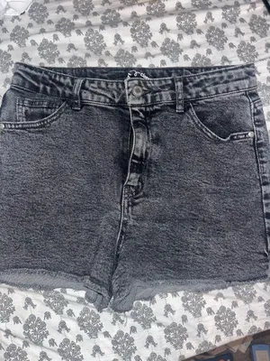 Art Class Black Denim Shorts thumbnail 1