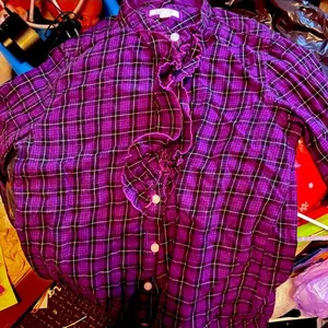 Aeropostale Plaid button down shirt thumbnail 1