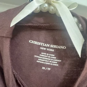 Christian Siriano Size xs sleeveless mock neck top tank top shirt 96% rayon thumbnail 2